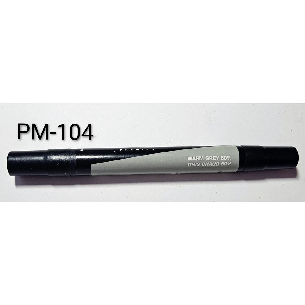 Prismacolor Premier PM-104 WARM GREY 60% Double Sided Art Marker Chisel Fine NEW